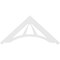 Ekena Millwork Pitch Stanford Architectural Grade PVC Gable Pediment, 60"W x 27 1/2"H x 1"P (11/12) GPP060X028X100STA - alternate 3